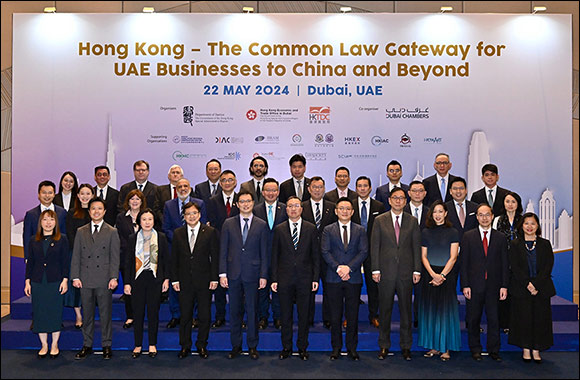Hong Kong is a gateway between Middle East and China, says Secretary for Justice