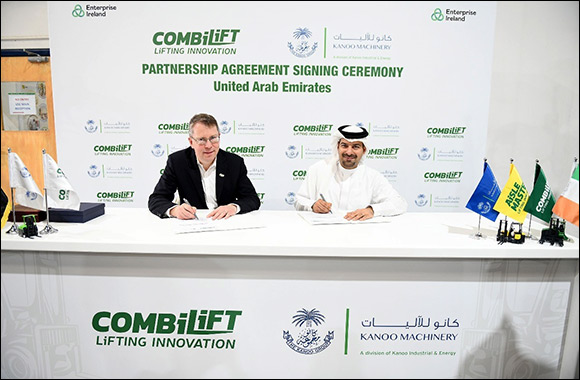 Partnership Agreement Signed between Kanoo Machinery UAE & KSA and Combilift to Revolutionize Material Handling in Saudi Arabia