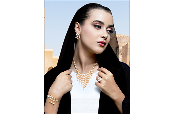 Liali Jewellery Unveils Exquisite 21K Gold Bahraini Pearl Collection: Nouf