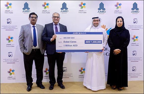 Jumbo Group Reaffirms Commitment to Children's Education with AED 1 million Donation to Dubai Cares, Honouring Founder's Vision