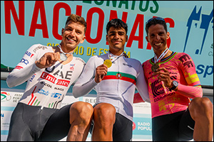 UAE sweep national time trial golds as Novak crowned Slovenian road race champion