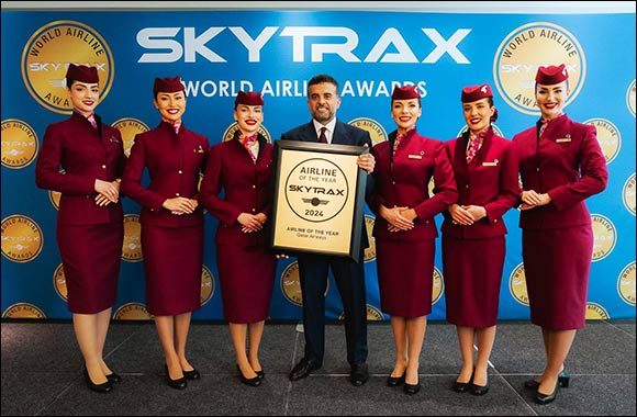 Qatar Airways Secures the ‘Airline of the Year' Title from Skytrax, Returning to the Top for an Unprecedented Eighth Time
