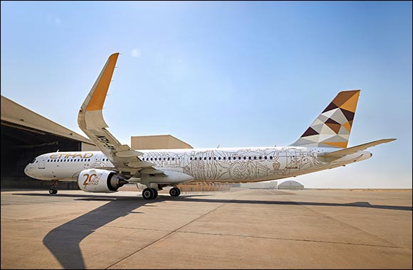 Etihad unveils 20th Anniversary Livery