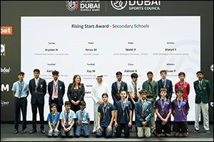 Dubai Sports Council celebrates Winners of the 4th "Talabat Dubai Schools Games"