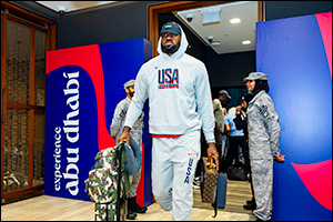 USA Basketball Men's National Team Arrives in Abu Dhabi