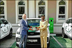 Dubai Police Expands its Fleet with Geely Tugella