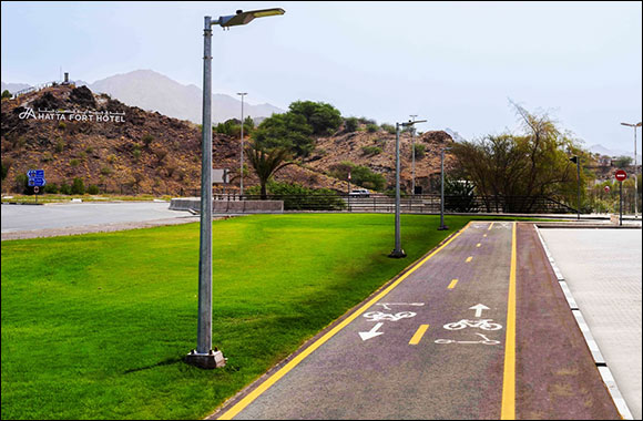 RTA Develops 4.5 km of Bike and Scooter Tracks, Adds 2.2 km of Sidewalks in Hatta