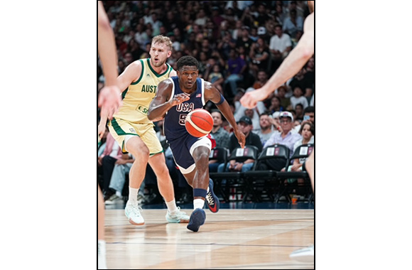 Usa record 98-92 Showcase win over Australia