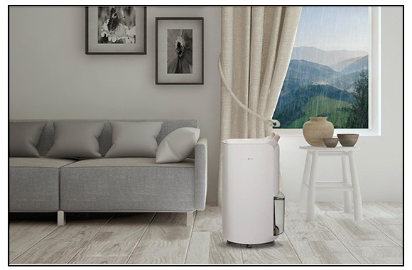 Beat the humidity this summer in the UAE thanks to the LG Smart Dehumidifier