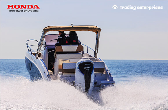 Honda launches its first V8 marine engine in the UAE - the powerful Honda Marine BF350