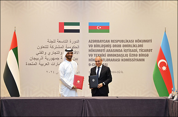 UAE and Azerbaijan agree to develop economic partnership in the sectors of entrepreneurship, tourism, new economy, technology, innovation and agriculture