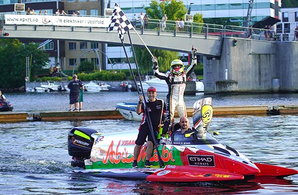 Rashed takes pole position for Grand Prix of Norway