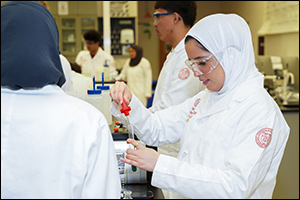 Local and international high school students participate in WCM-Q's summer programs