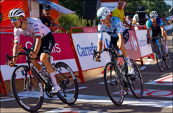 Almeida podiums on first Vuelta mountain test