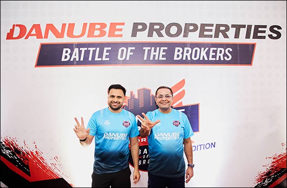 Danube Properties Hosts the Middle East's Largest Brokers Sports Event at Danube Sports World Battle of the Brokers