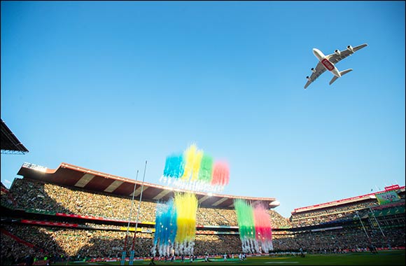 A Sky-High Triple Salute: Emirates celebrates South Africa with spectacular, first-ever A380 flypast