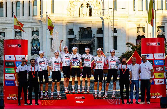 UAE celebrate Vuelta España with three stage wins and mountains jersey for Vine