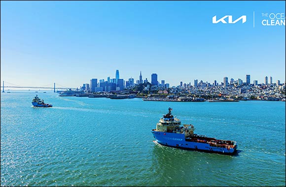 Kia and The Ocean Cleanup celebrate partnership achievements and map out future for cleaning Great Pacific Garbage Patch