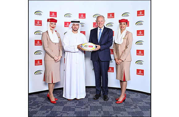 Emirates commits support to Asia Rugby to broaden reach and appeal of sport in 36 countries