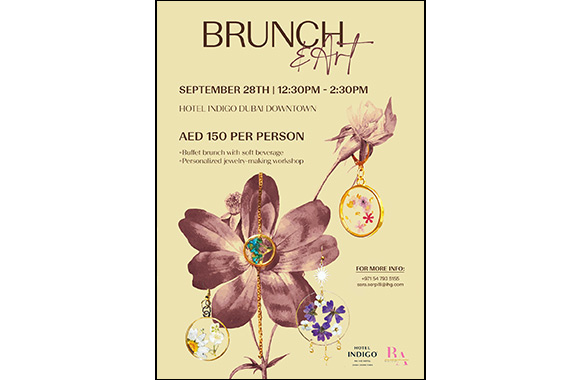 Brunch & Craft Your Own Jewelry: Hotel Indigo's Interactive Art Brunch Experience