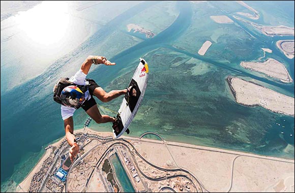 Abu Dhabi Makes Waves with the World's Highest Skydive-to-Surf Jump