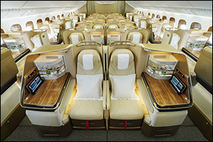 Riyadh welcomes first refurbished Emirates Boeing 777