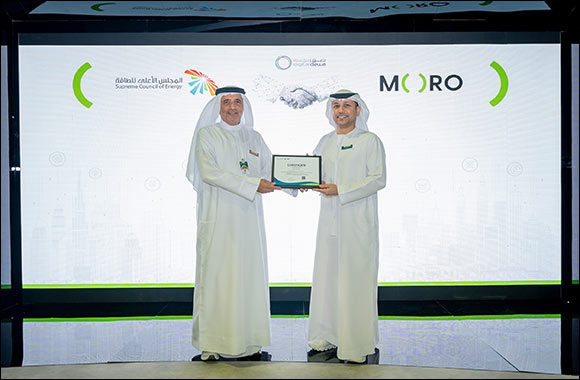 Moro Hub presents Green Certificate to Dubai Supreme Council of Energy