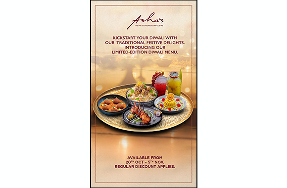 Kickstart your Diwali celebrations with our traditional festive delights at Asha's with our limited-edition Diwali menu.