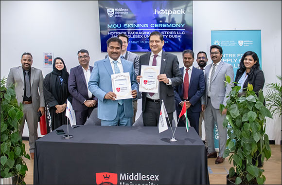 Hotpack Global partners with Middlesex University Dubai to focus on research and innovation