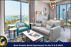 DoubleTree by Hilton Sharjah Waterfront Hotel & Residences Awarded UAE's Best Family Hotel Apartment ...