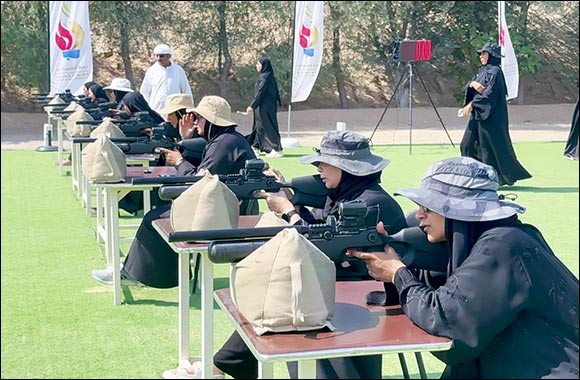 Dubai Police Teams win First Places in Shooting Competition of the 12th "Sheikha Hind Women's Sports Tournament"