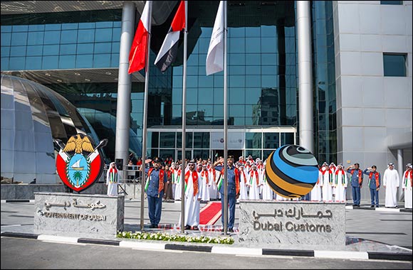 Dubai Customs Joins UAE Celebrations for "Flag Day"