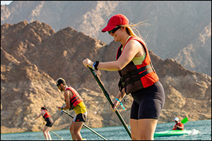 Dubai Stand Up Paddle 2024 sees record-breaking participation at the picturesque Hatta Dam