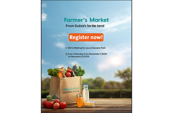 Dubai Municipality opens registration for fourth season of Farmers' Market