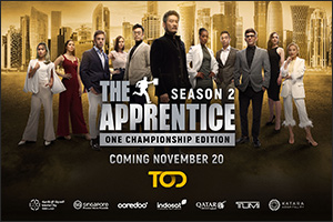 The Apprentice: ONE Championship Edition' Season 2 to Launch in Qatar and MENA Region on November 2 ...