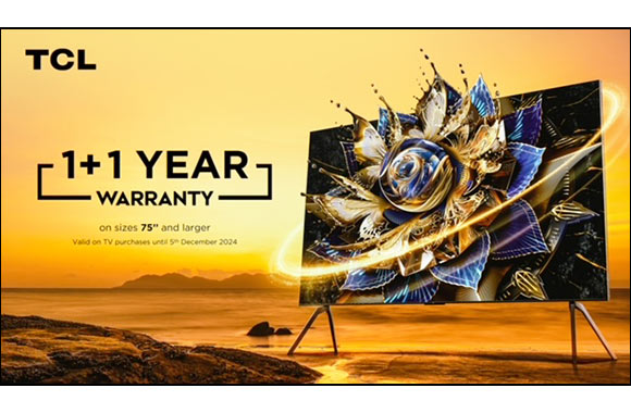 TCL leads way as large screens become the ultimate home entertainment standard; offers extended warranty on all large TVs