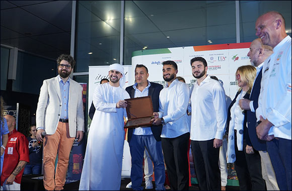 UAE Enters Guinness World Record with the Longest Line of Sustainable Pizzas