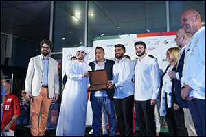 UAE Enters Guinness World Record with the Longest Line of Sustainable Pizzas