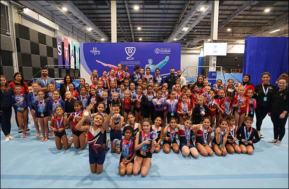 Remarkable Participation of More than 450 Female Players in Dubai Open Championship for Gymnastics Academies