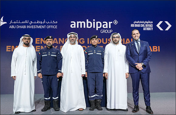 Abu Dhabi Investment Office, Abu Dhabi Civil Defence Authority, and Ambipar sign MoU to enhance emirate's industrial emergency response