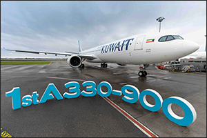 Kuwait Airways receives its first A330-900