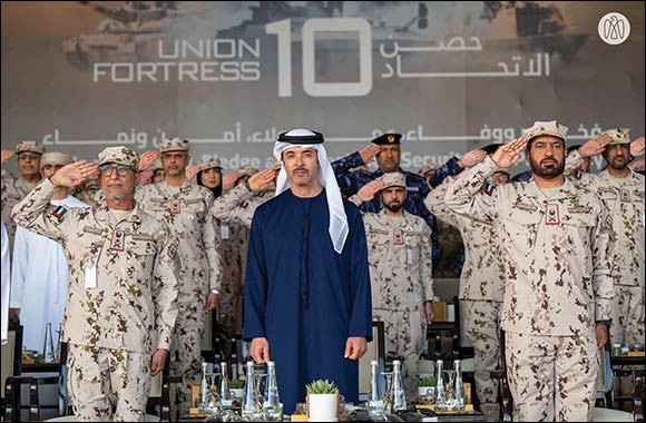 Under the patronage of the UAE President, Hazza bin Zayed attends Union Fortress 10 military parade in Al Ain