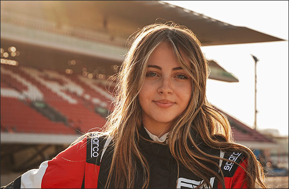 Uae racing driver sofia necchi qualifies in dubai for the innaugural formula woman global nations cup qualifying event