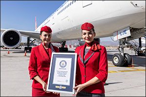 Turkish Airlines Sets Guinness World Records title for the Most Countries Flown to by an Airline