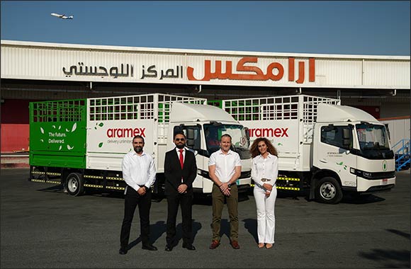 Aramex teams with Admiral Mobility to deploy its first electric trucks, supporting UAE oil and gas clients reduce carbon emissions, advance decarbonization