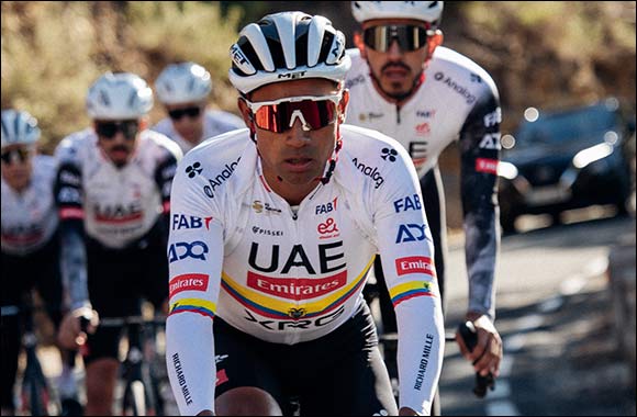 Jhonatan Narváez ready to shine with UAE Team Emirates XRG