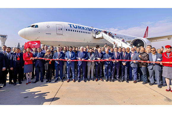 Turkish Airlines Resumes Flights to Damascus, the Capital of Syria