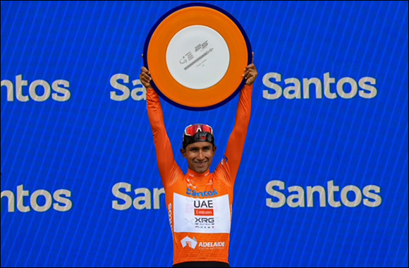 Jhonatan Narváez wins the Tour Down Under for UAE Team Emirates-XRG