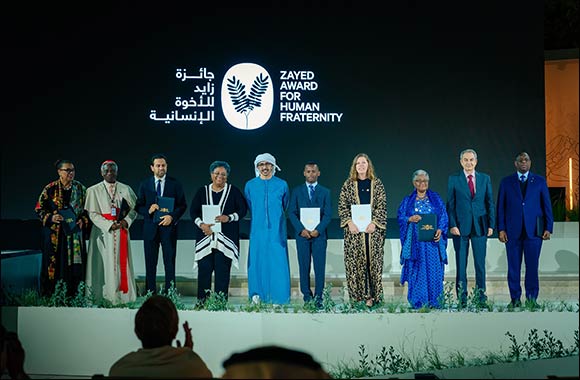 Under UAE President's Patronage: Abdullah bin Zayed attends Zayed Award for Human Fraternity ceremony, recognizing 2025 honorees