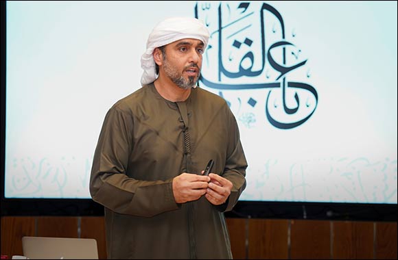 Interactive Arabic Calligraphy Workshop Held at Mohammed Bin Rashid Library in Cooperation with Zakhraf for Arts